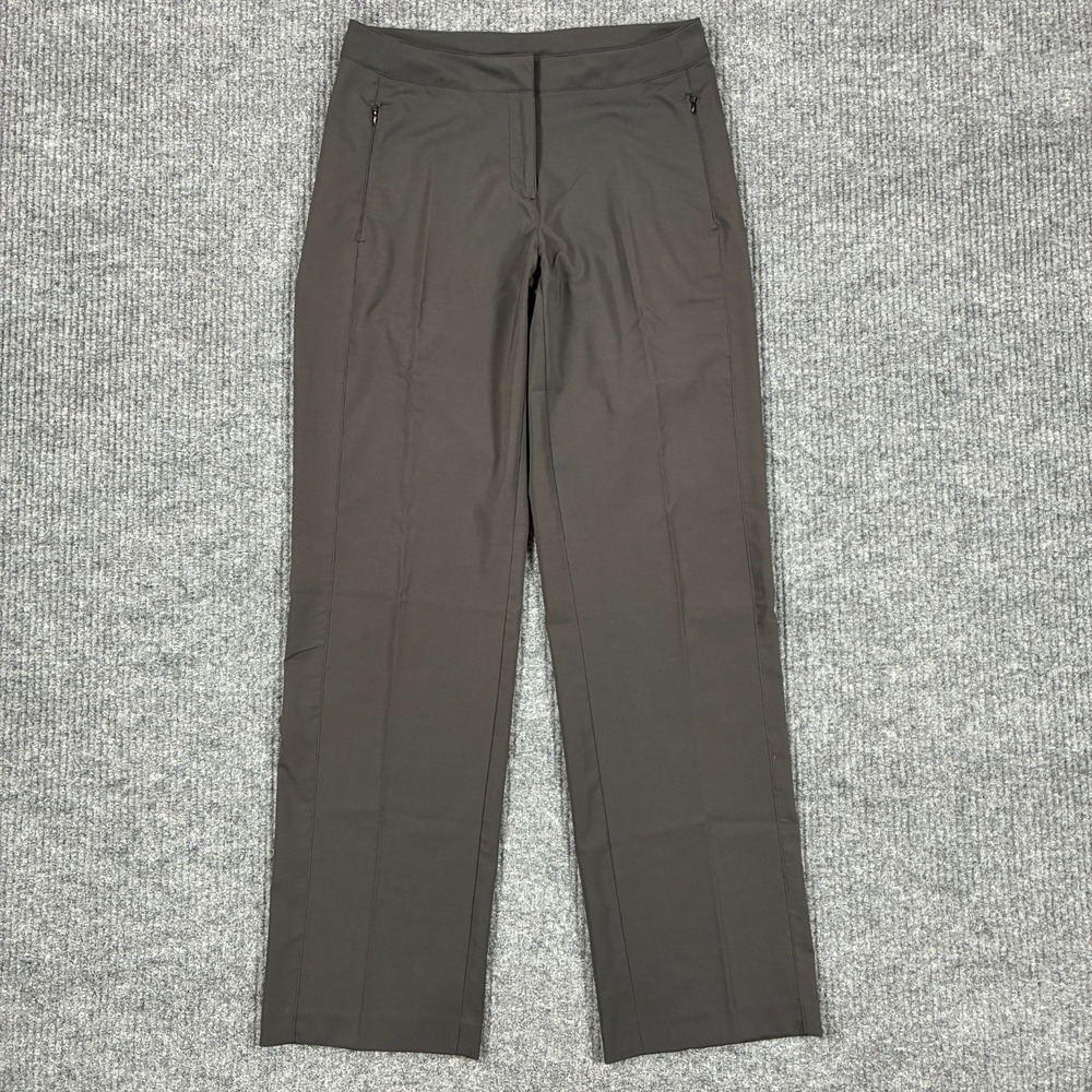 Maggie Lane Womens Dress Pants Size 2 Black Stretch Career Office Straight Leg